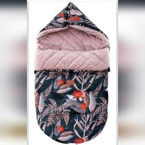 Eddie & Lilly Floral Caterpillar Footmuff Stroller Car Seat (Purchased UK) NWOT